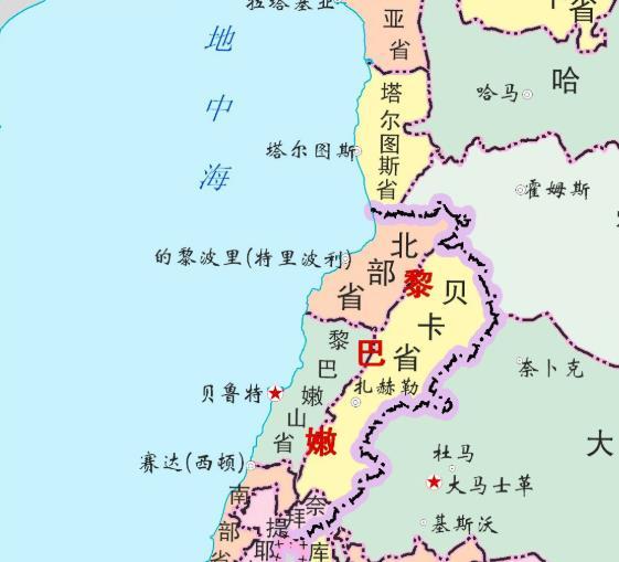 中东地区的国家概述